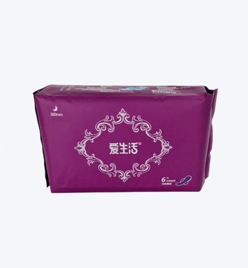 Длинные ночные гигиенические прокладки ILIFE, 6 шт.