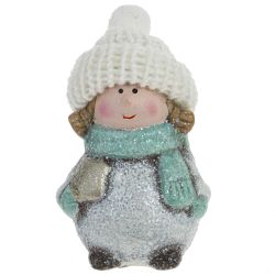 GAEM Фигурка декоративная "Дед Мороз/Ребенок/Ангел" (блок 24шт), L4,5 W3 H8 см, 9в.