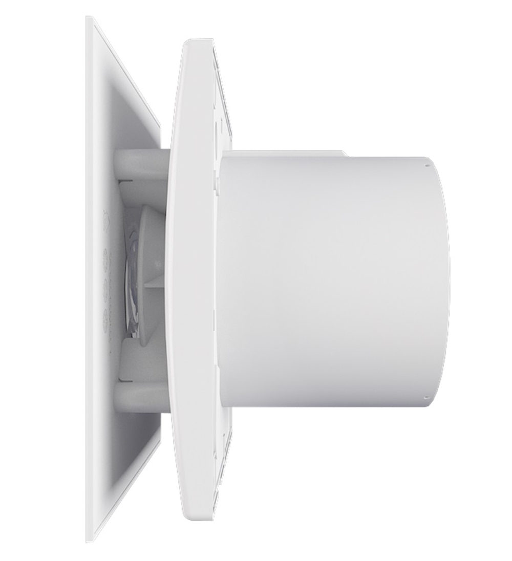 ZERNBERG Вентилятор Agat 100 V осевой ,обратный клапан 88м3/ч 14Вт БЕЛЫЙ