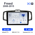 Teyes X1 10,2"для Honda Freed 2008-2015