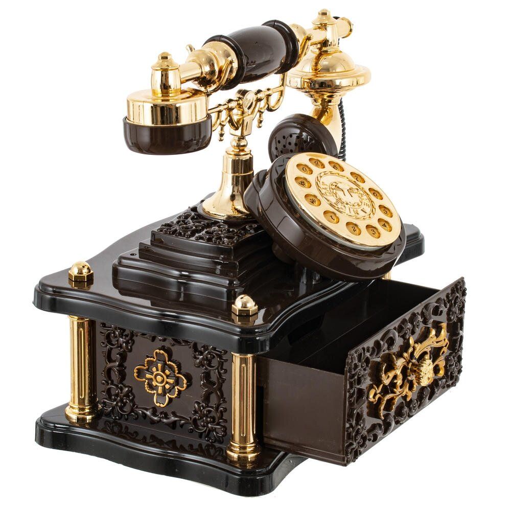 GAEM Изделие декоративное "Телефон" (музык.), L20 W14,5 H21,5 см