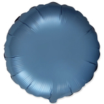 Круг 18" Стальной синий, Сатин Fm