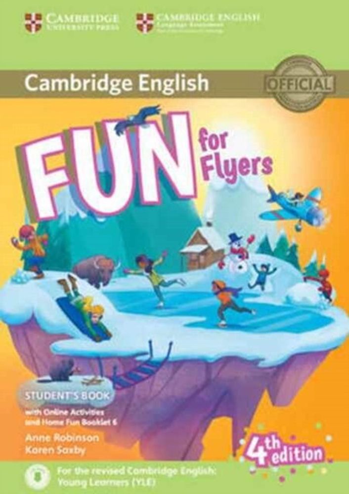 Fun for Flyers 4th Edition Student&#39;s Book with Online Activities with Audio and Home Fun Booklet 6