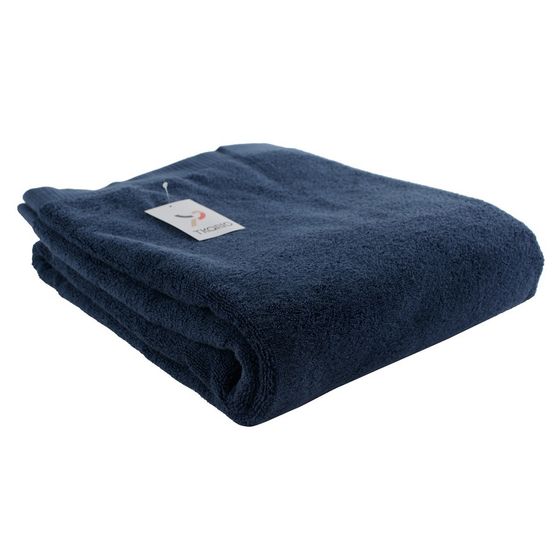 Полотенце банное темно-синего цвета Essential, 70х140 см