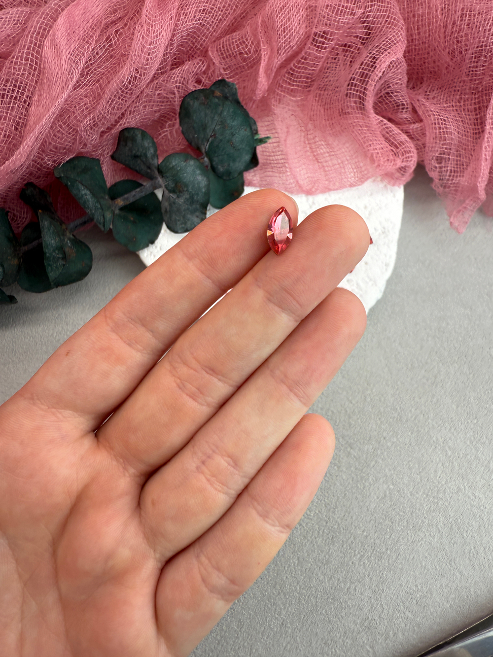 Наветт Navette 10*5 мм, Light fuchsia