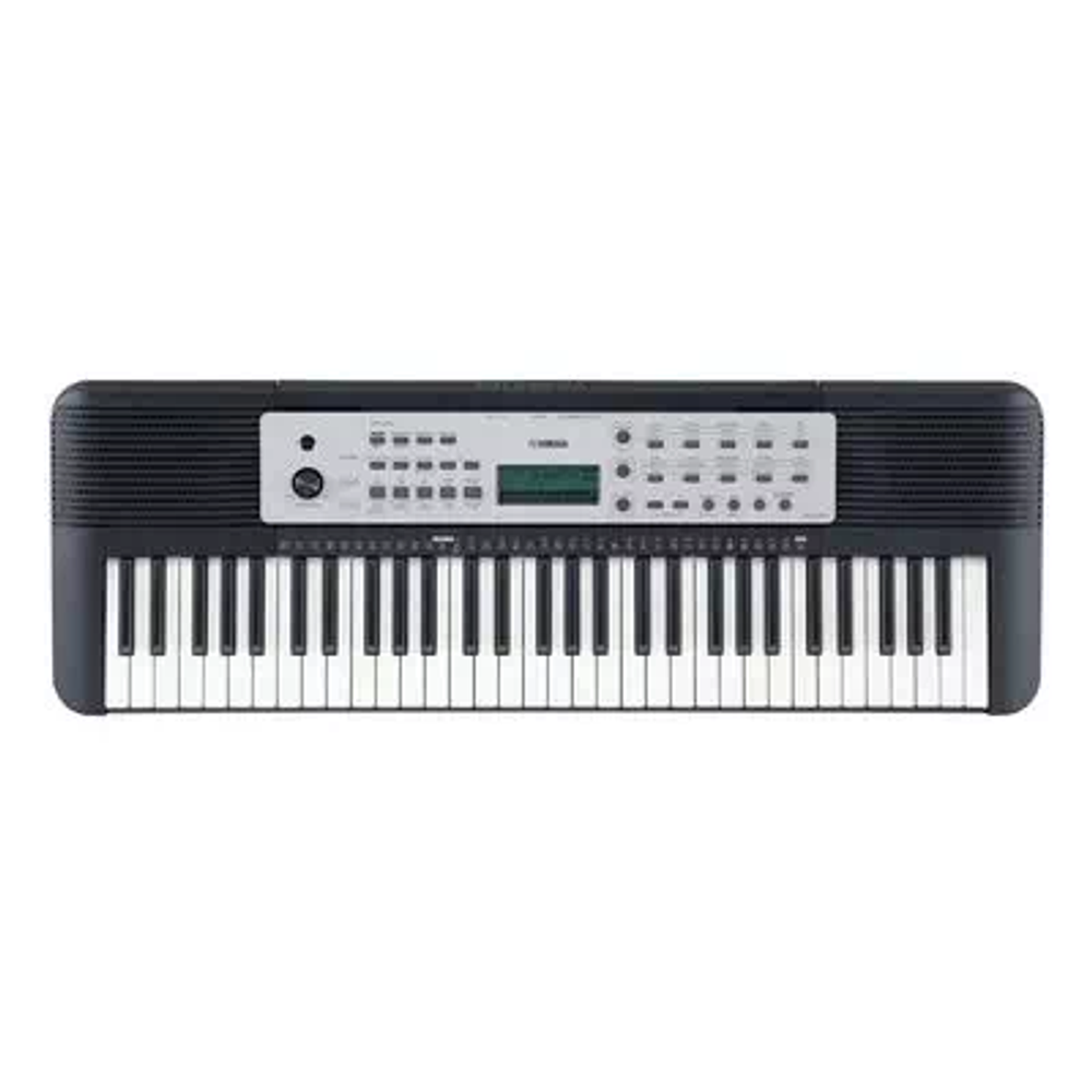 Yamaha YPT-270 синтезатор с автоаккомпанементом, 61 клавиша, 32 полифония, 401 тембр, 143 стиля. Размеры (Ш х Г х В): 940 х 317 х 104 мм. Вес: 4,0 кг (без батарей).