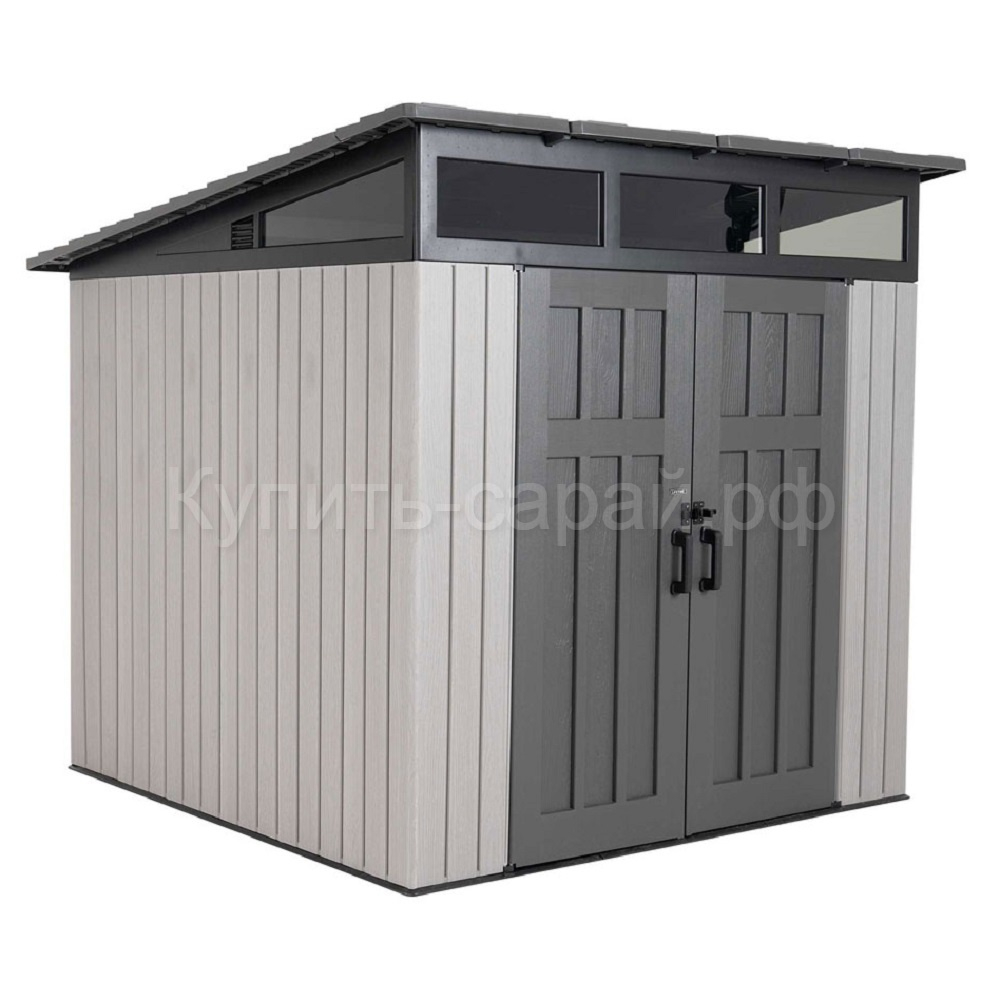 Пластиковый сарай LifeTime WoodLook 8,3x8,3