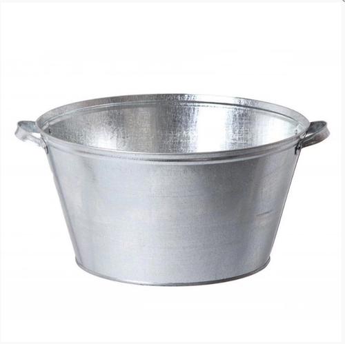 Таз оцинкованный круглый (26л)