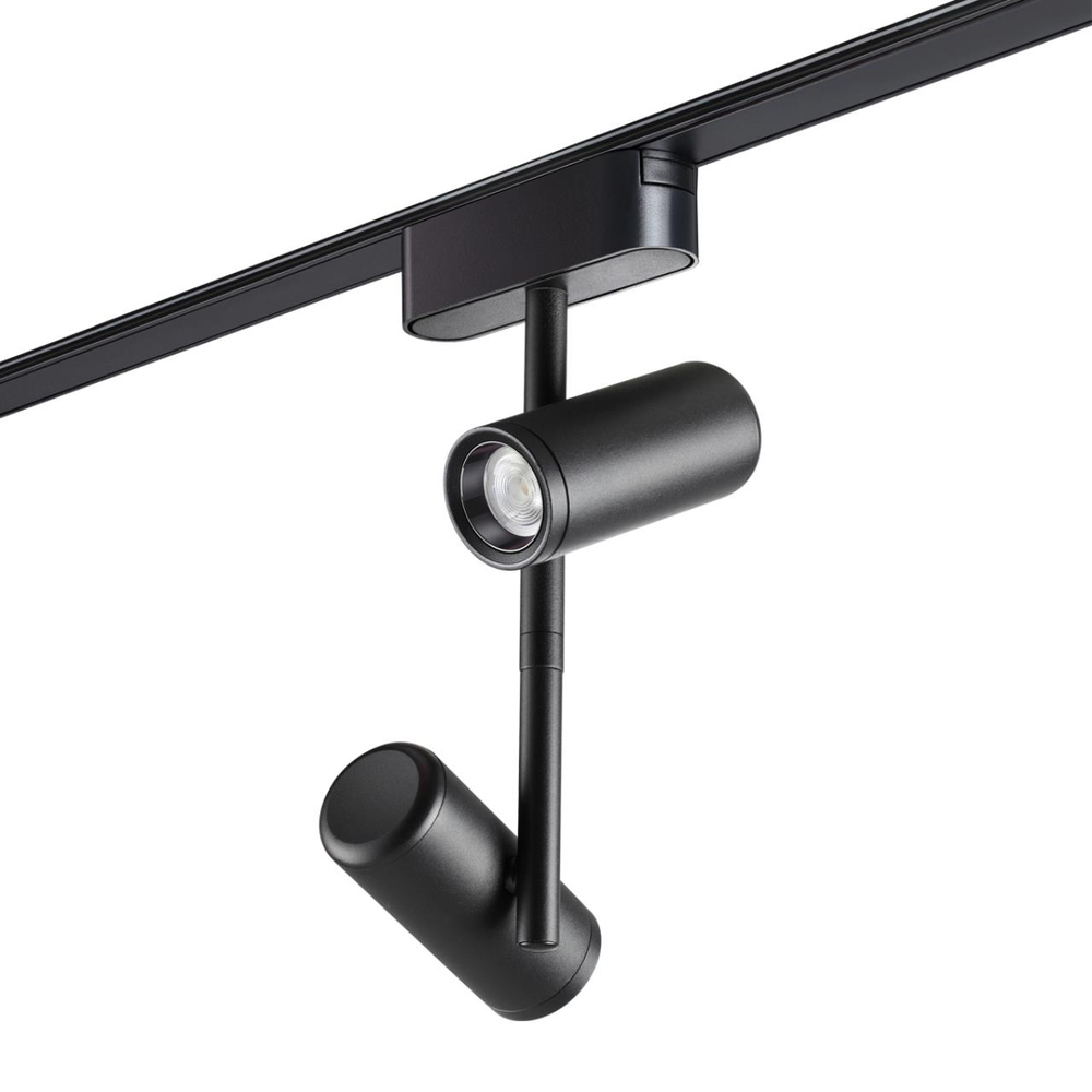 359106 SHINO NT23 187 черный Трековый светильник для низков. шинопровода IP20 LED 4000K 2*8W 48V 1360Лм SMAL