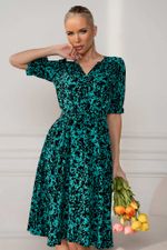 Платье Лагуна (зеленое) П13442-45М LT Collection