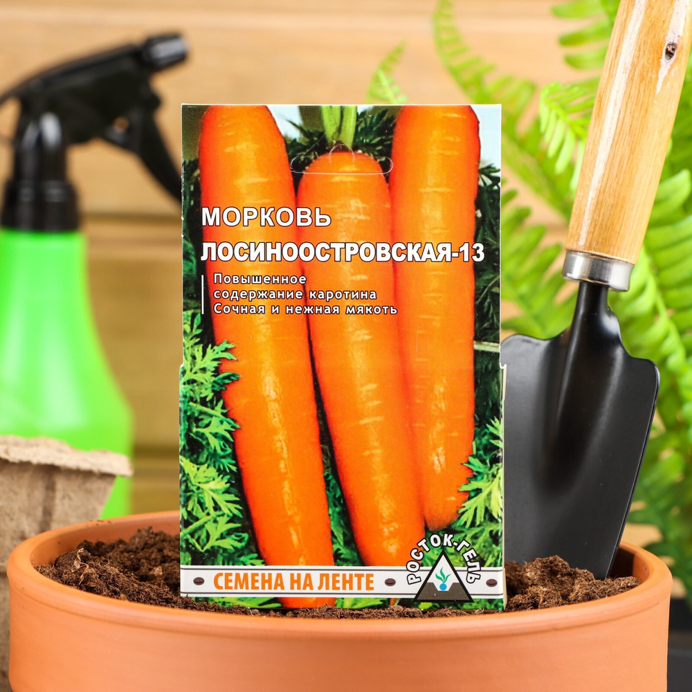 Морковь на ленте "Лосиноостровская 13" (8 м)