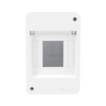 Щиток 4 мод настенный FRAME, белый, без дверцы