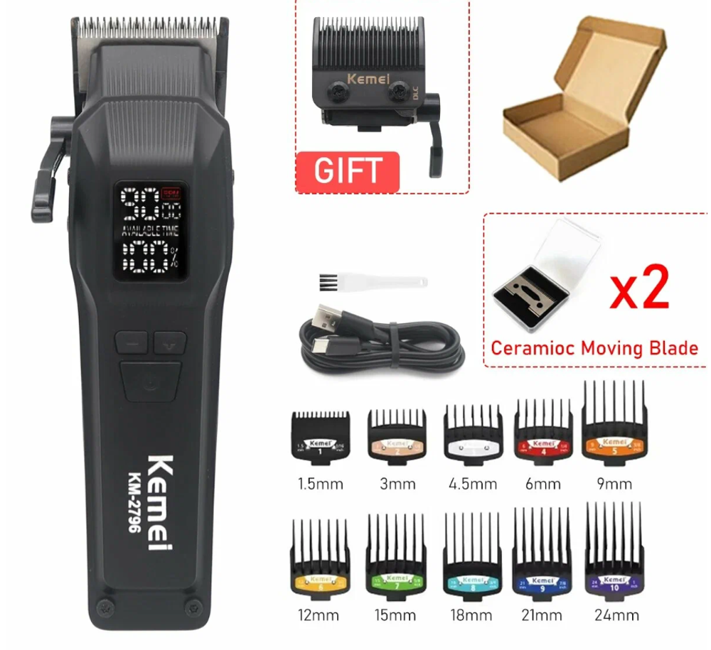 Машинка для стрижки KEMEI KM-773