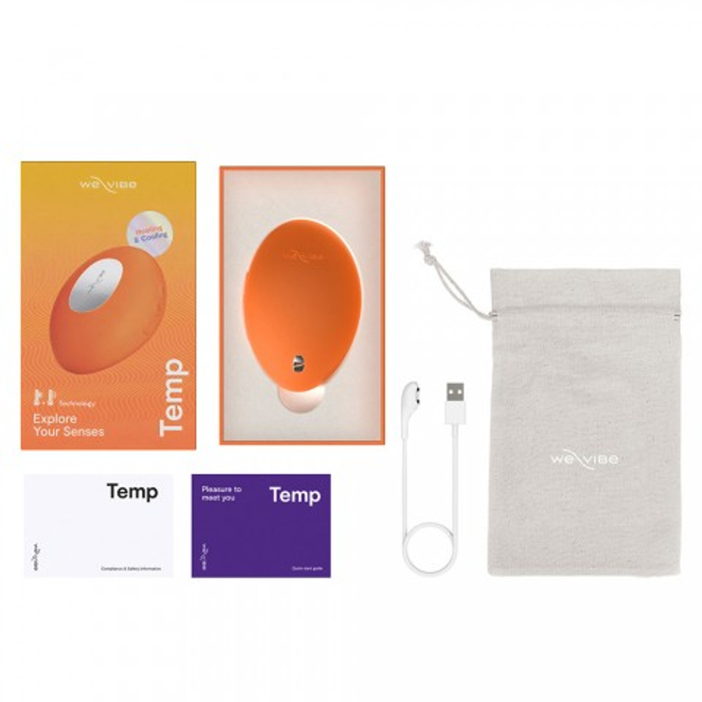 Вибратор We-Vibe Temp, оранжевый