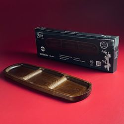 Lenardi 235-068 Доска сервировочная 31*10,5см TROPICAL в под.уп.(х36)Бамбук