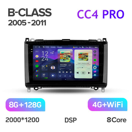 Teyes CC4 Pro 9" для Mercedes Benz B-Class 2005-2011