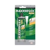 Makroflex AX104 герметик силиконовый универсальный белый (85мл) 1893987/2670758---