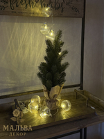 Гирлянда светодиодная "Шары" 165x6,7x6,7 см