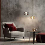 Подвесной светодиодный светильник Denkirs Floa DK6742-BK+SM