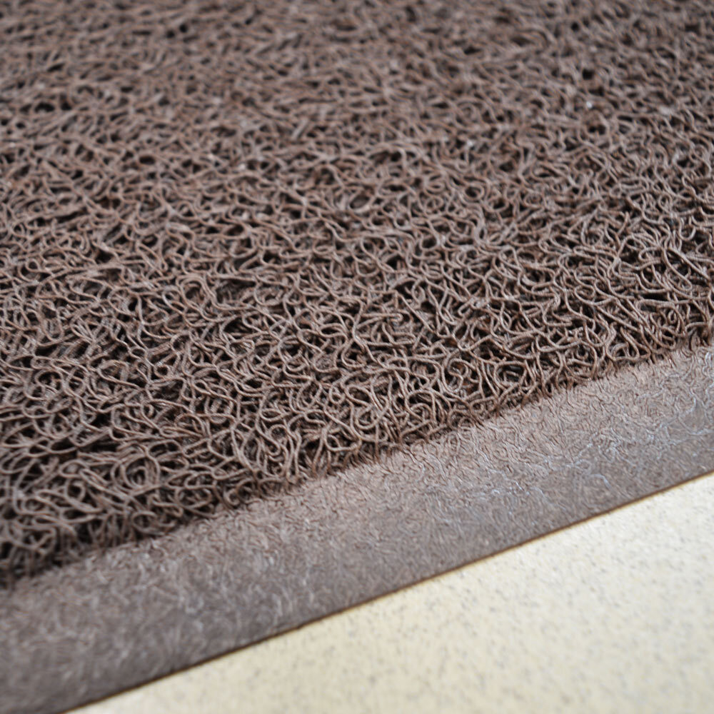 Коврик 60*90см придверный Spaghetti, коричневый