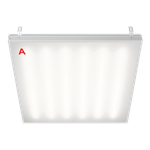 Светильник ГРИЛЬЯТО ДВО02-041 с БАП EM1 54Вт 5000К IP40 Матовый 6000лм 588х588х40мм WOLTA PRO