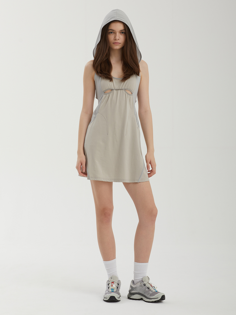 Платье Halter Hoodie Apron