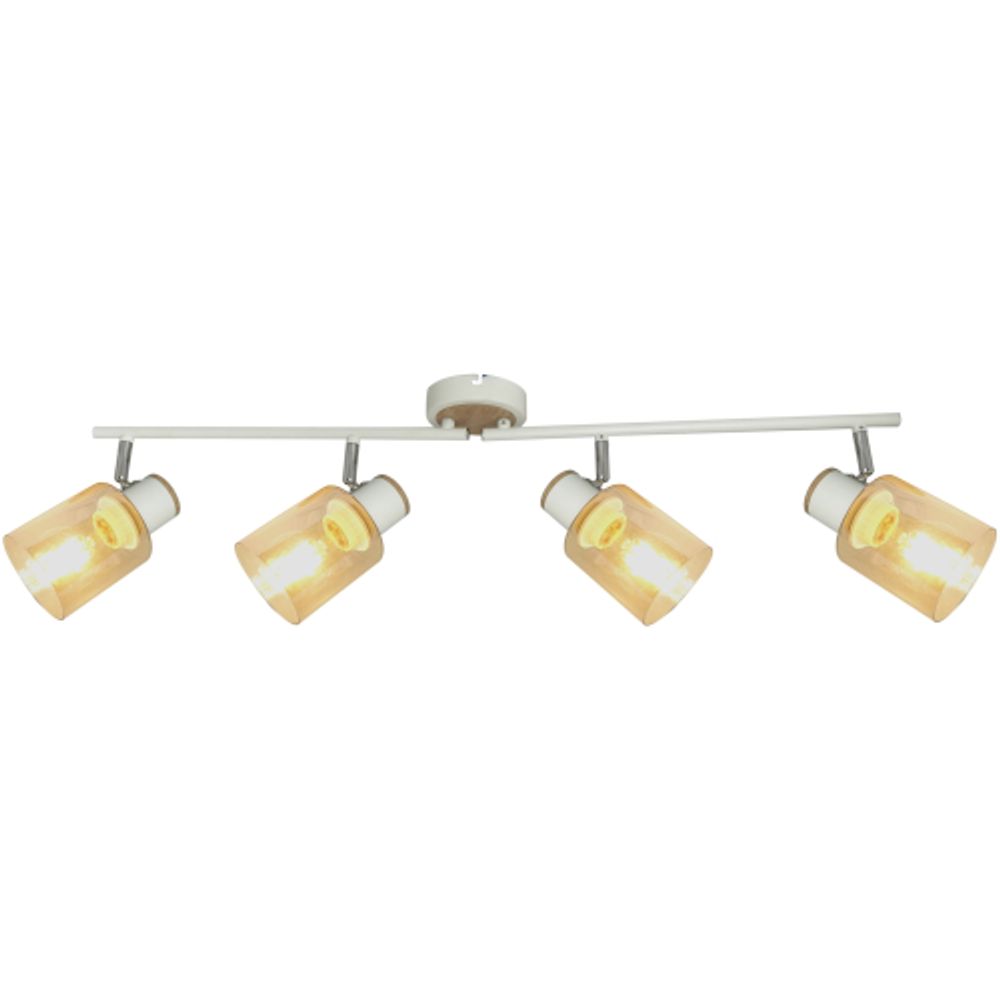 Светильник настенно-потолочный спот Rivoli   7057-704 4 х Е27 40 Вт поворотный