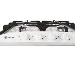 Варочная панель газовая De Luxe 5840.00гмв-054ЧР белый