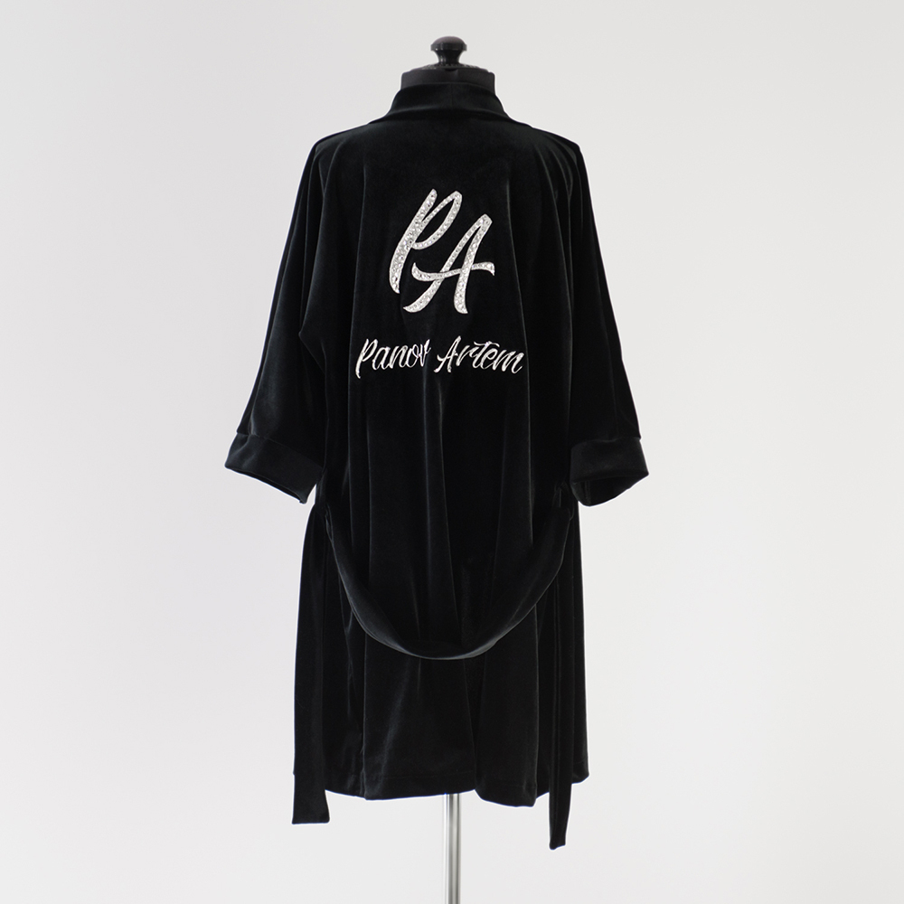 халат с фамилией