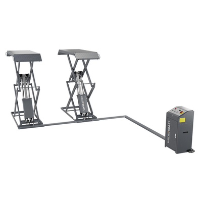 WDK-505X Подъемник ножничный слесарный 3,5 тонны, 380В