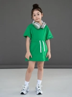 Платье в сад спортивное на завязках детское