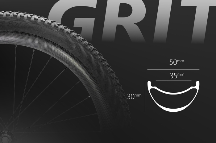 Карбоновые колеса 27.5" (650B) Borant Grit 30 SW XDR TLR CL