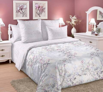 Постельное белье перкаль 2-спальное с Евро Медитация 1