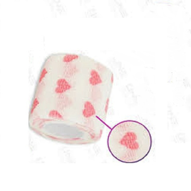 Бандажная лента "Heart" 50мм