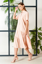 51393 Платье женское (персиковый)