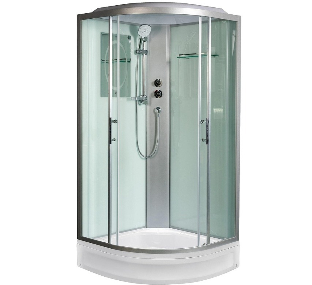 Душевая кабина WeltWasser (ВельтВассер) Werra XL 902, со средним поддоном, 90x90x226