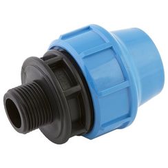 Муфта ДЖИЛЕКС ПНД переходная с наружной резьбой 40х1