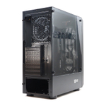 Корпус BaseTech eXtreme GFX-03, Без БП, ATX, чёрный, 4xFRGB FAN, 2xUSB2, 1xUSB3, бок: закалённое стекло (BT-GFX-03-MESH-4F-RGB)