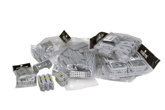 Образовательный робототехнический комплект "СТЕМ Лаборатория Базовый набор": Комплект конструктивных элементов