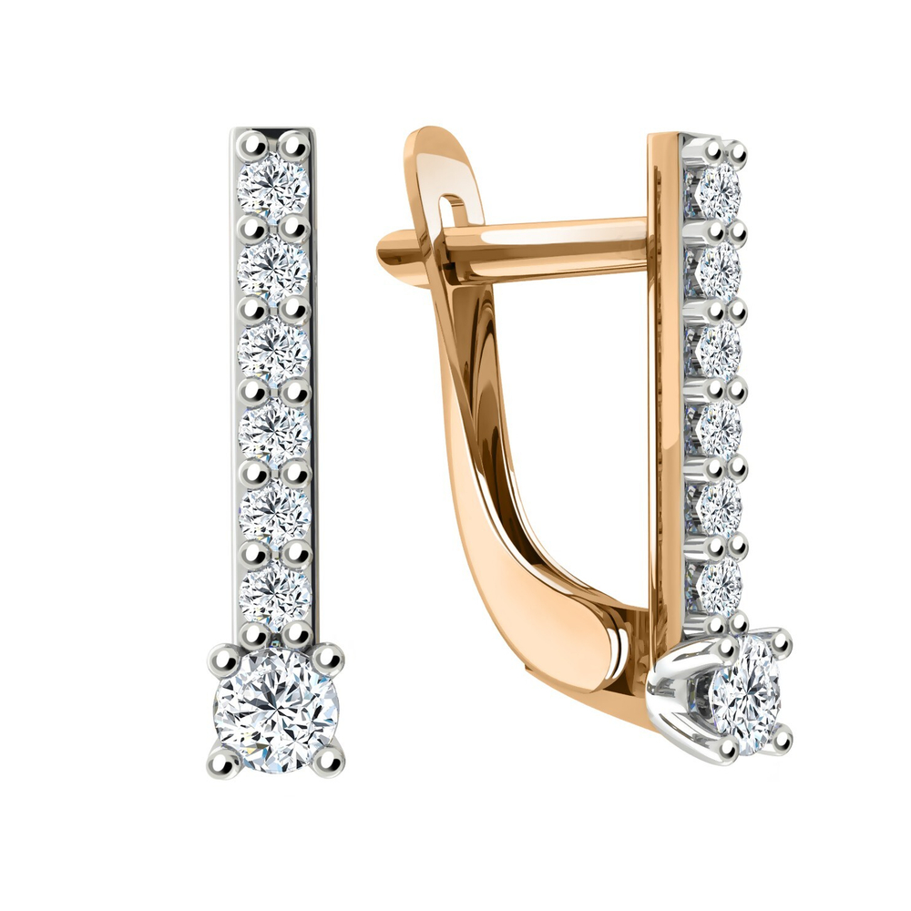 Серьги из золота 585 пробы