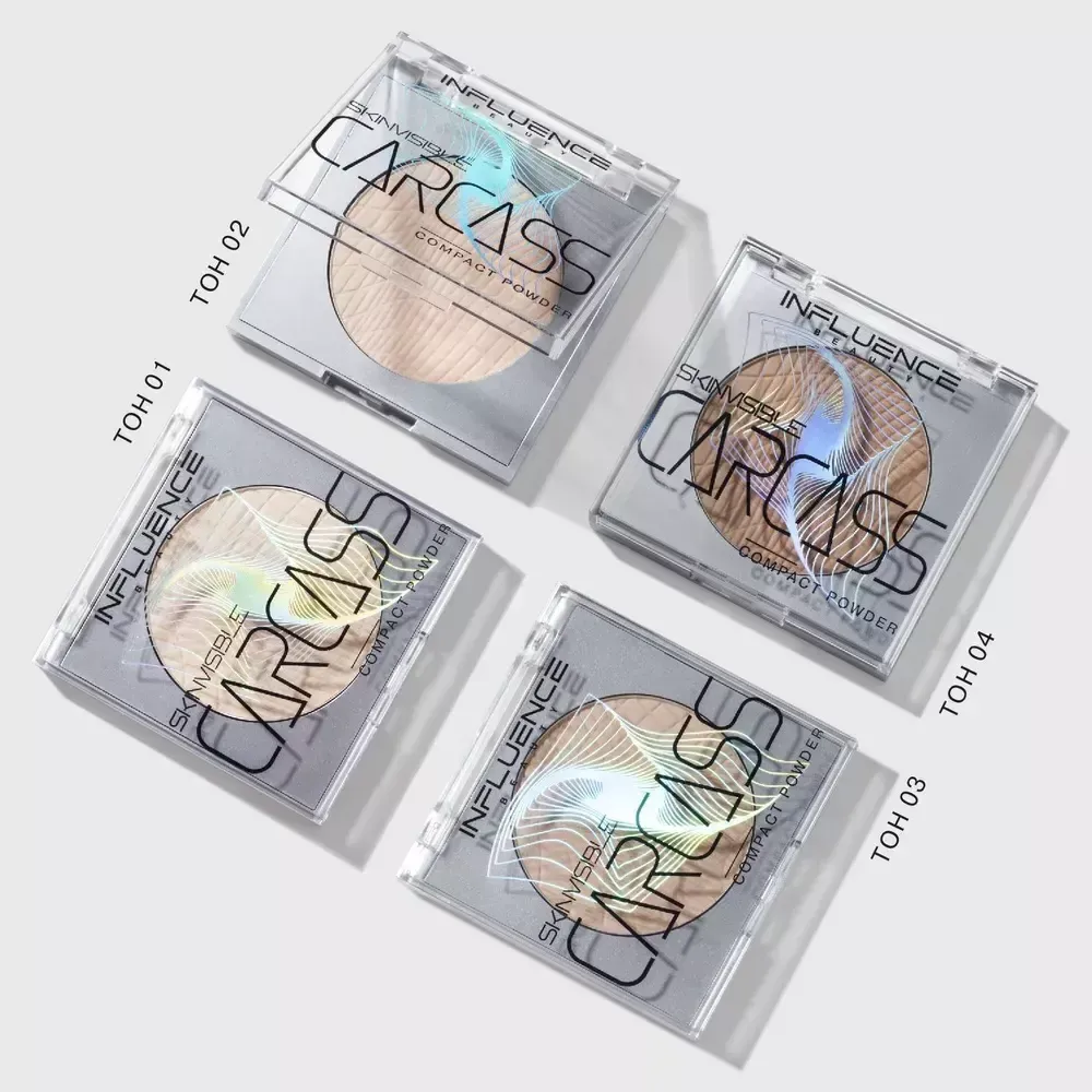 Пудра компактная Influence Beauty Skinvisible Carcass - 03