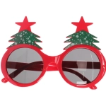 Очки карнавальные «Весёлые ёлочки» 14,5*9,8 см