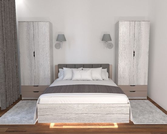 дуб канадский / бохо - вариант с мягким изголовьем