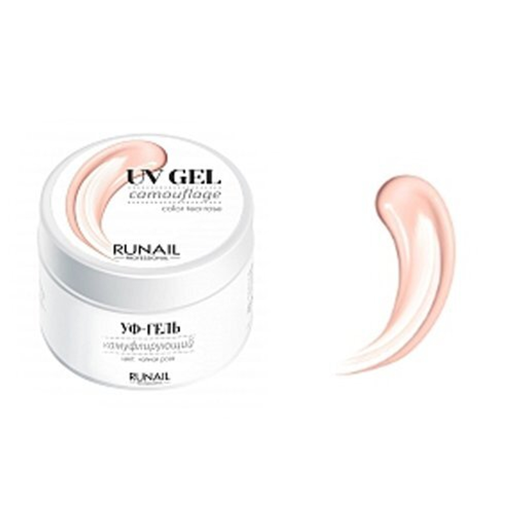 Runail Камуфлирующий УФ-гель (цвет: Чайная роза), 30 г №3748