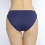 Трусы-слипы с заниженной линией талии Melody (Размер: 52) (Цвет: черный с бежевым)