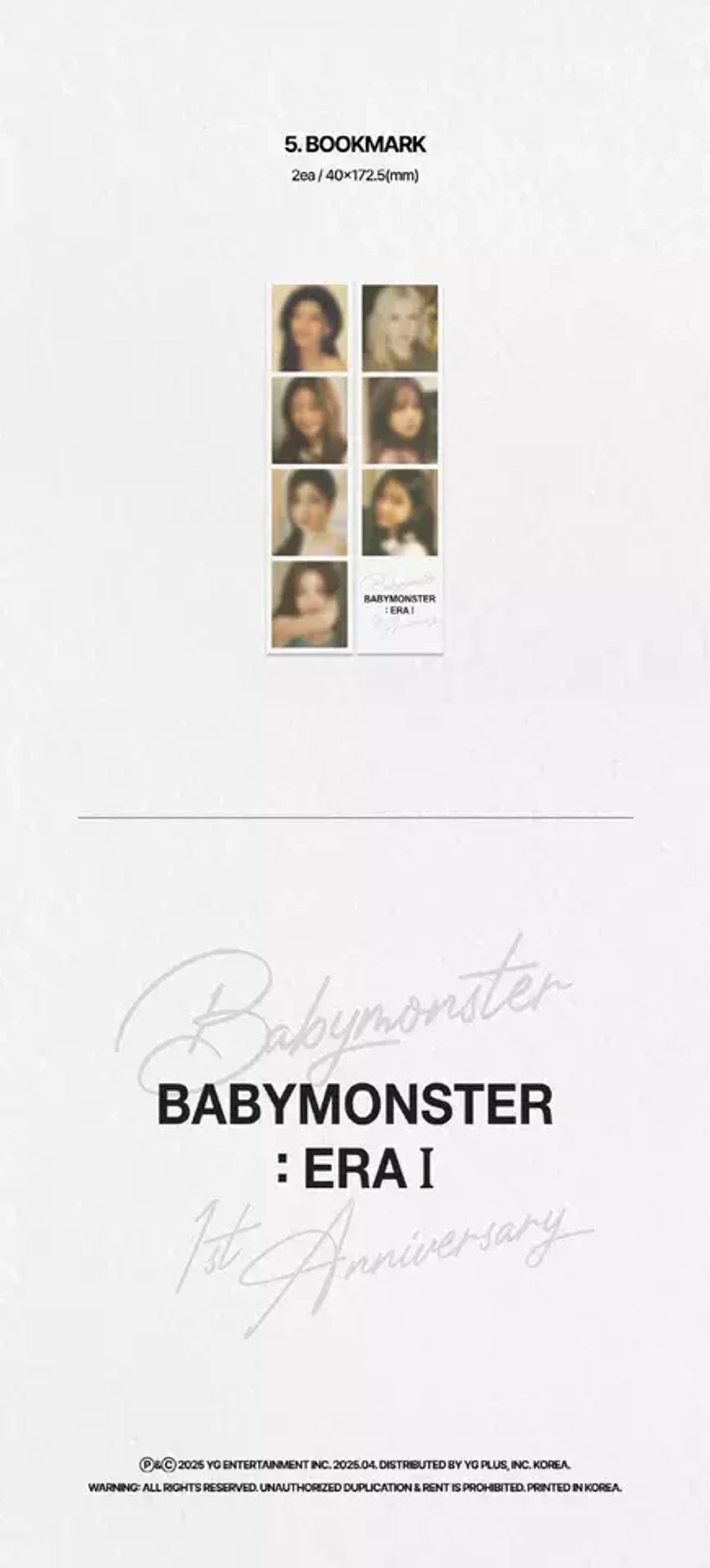 Фотобук BABYMONSTER - ERA l 1st Anniversary