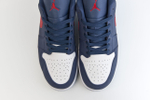 Кроссовки Nike Air Jordan 1 Low Blue / White / Red