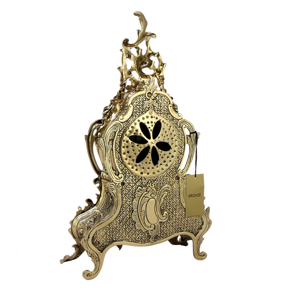 Bello De Bronze Часы "Луиш XV"с маятником каминные