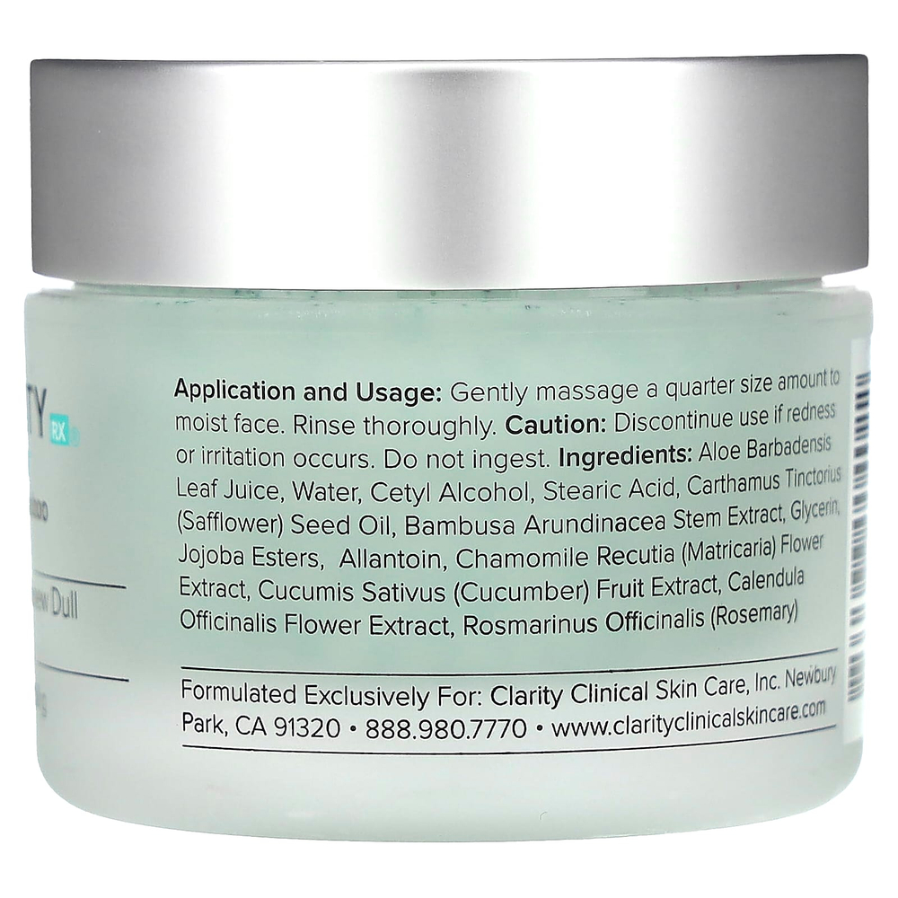 ClarityRx, Get Clean, эксфолиант из измельченного бамбука, 50 г (1,7 унции)