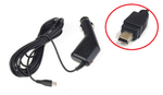 Автомобильная зарядка Mini USB 2А (черный) 3.5м